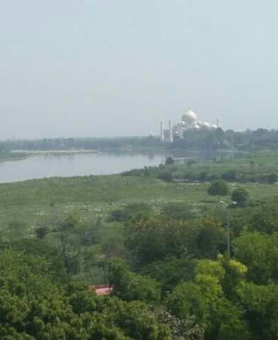 Backside of TajMahal