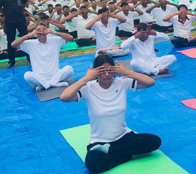 जीरो बजट से हैल्थ एश्योरेंस देता है योग: अनुप्रिया पटेल